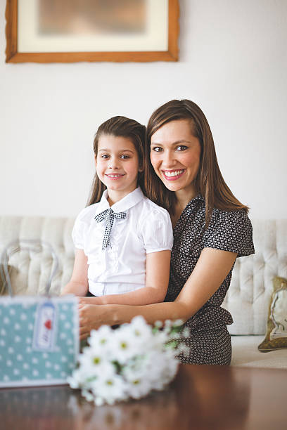istock Happy mother posing with her daughter 537871105