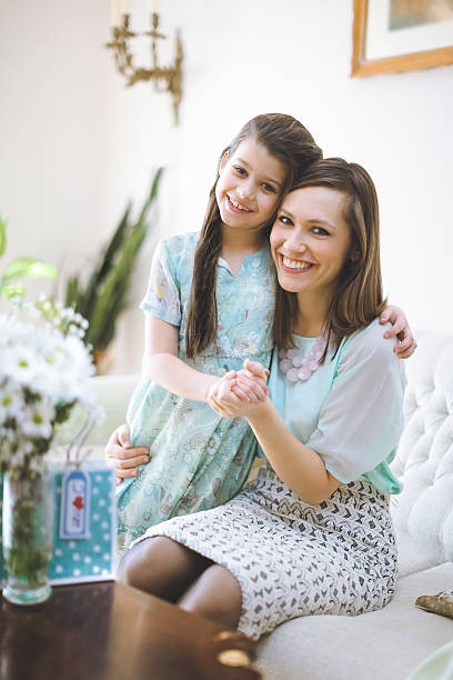 istock Happy mother posing with her daughter 537871139