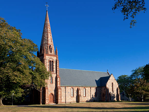 istock St Barnabas Episcopal Church in Falmouth, Cape Cod, Massachusetts, USA. 537872111