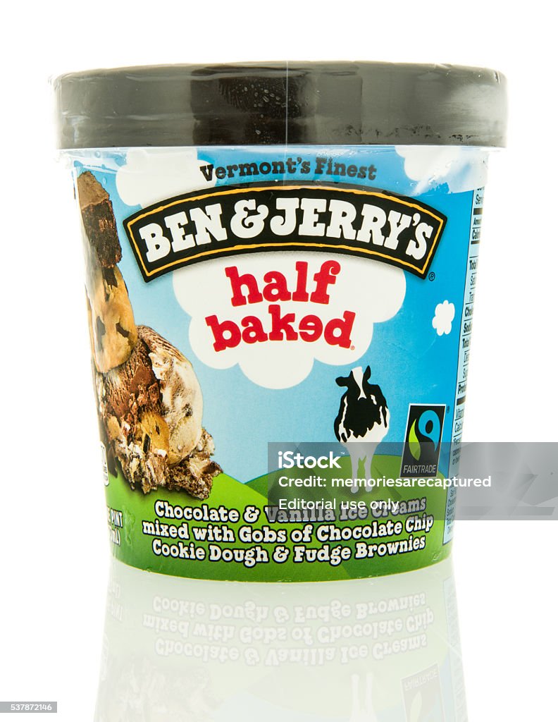 Ben Jerrys Ice Cream Stock Photo - Download Image Now - Baked, Dessert -  Sweet Food, Food - iStock