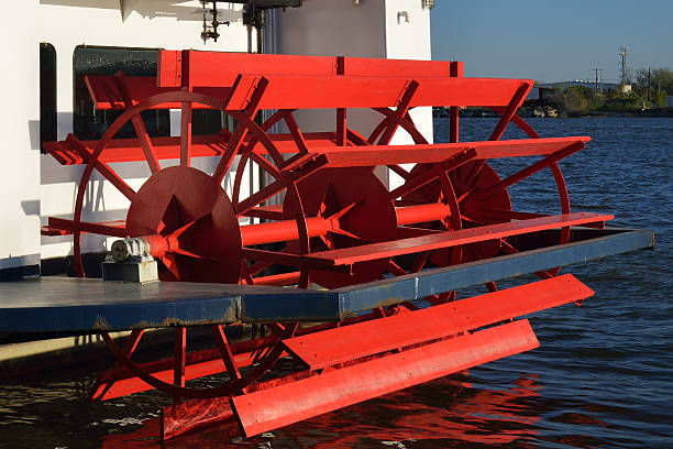 istock Stern Wheel of Riverboat 537872911