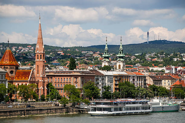 istock Budapest, Hungary. Beautiful Danube embankment in the summer. 537877178