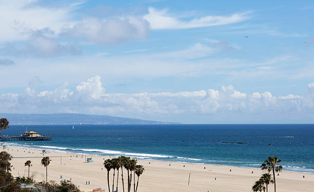 istock Amusement Park on the Pacific ocean, the beach landscape. 537879264