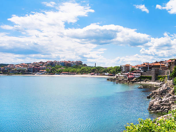istock urban beach in Sozopol town, Bulgaria 537882062