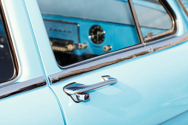 istock Beautiful vintage retro car 537882238