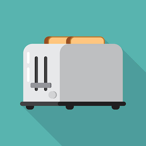 ilustrações de stock, clip art, desenhos animados e ícones de tostador e pão - toaster