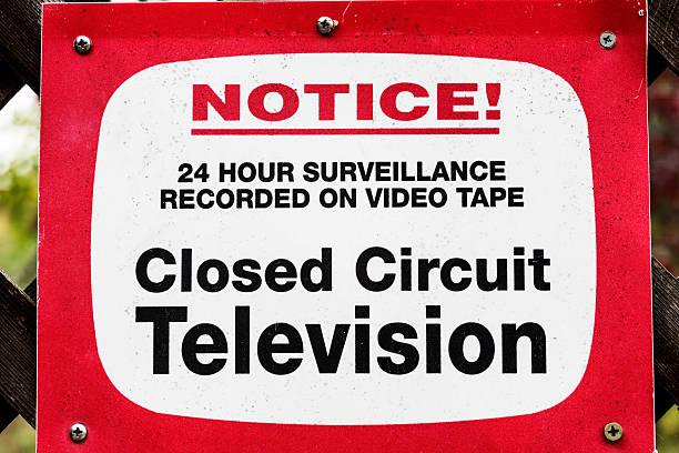 istock Closed Circuit Television Signage 537888165