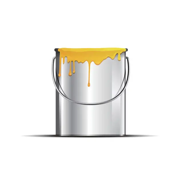 Vector illustration of bucket