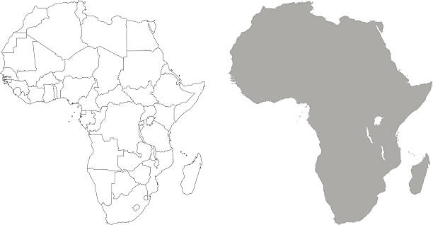 africa http://dikobraz.org/map_2.jpg africa map stock illustrations