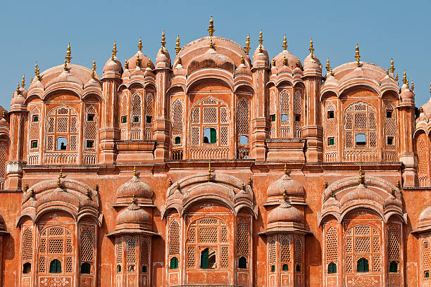 istock Close up of Hawa Mahal architecture 537892455