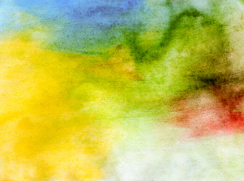 Abstract watercolor light painted background or texture. CLoseup.