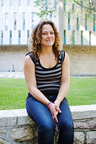 istock Profile of female student 537894335