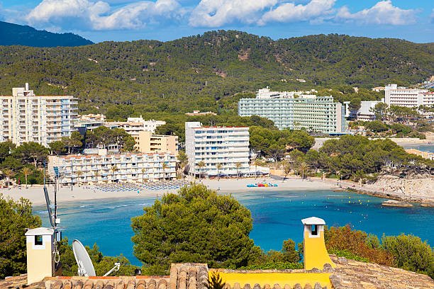 istock Scenic View of Paguera Beach in Majorca 537894847