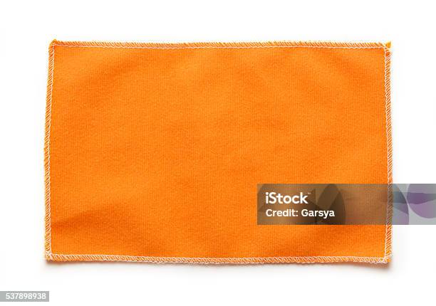 Orange Mikrofaser Tuch Für Gläser Stockfoto und mehr Bilder von Brille - Brille, Reinigungskraft, Accessoires