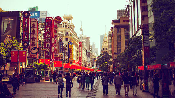 istock People Walking on a City Street 537899004