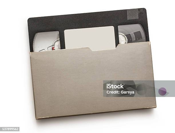 Black Video Cassette Stock Photo - Download Image Now - Analog, Audio Cassette, Black Color