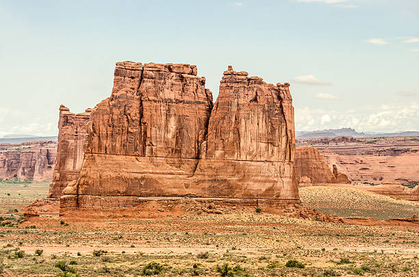 istock Named Rock Formations in Arches National Park 537899688