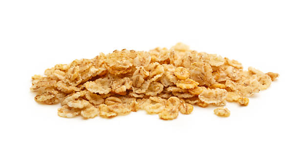 istock Heap of oat flakes 537899752