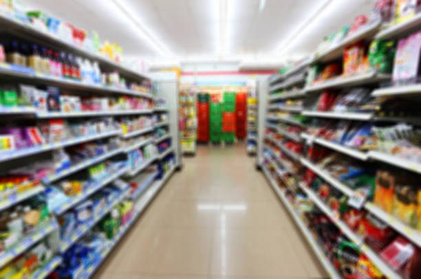 istock supermarket in abstract blur for background 537900846