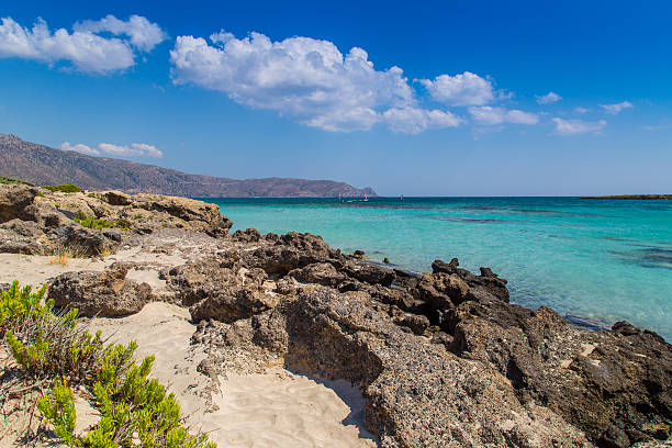 istock Beautiful beach on a Greek island 537901834