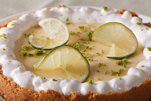 istock lime cake with whipped cream and zest closeup. horizontal 537901982