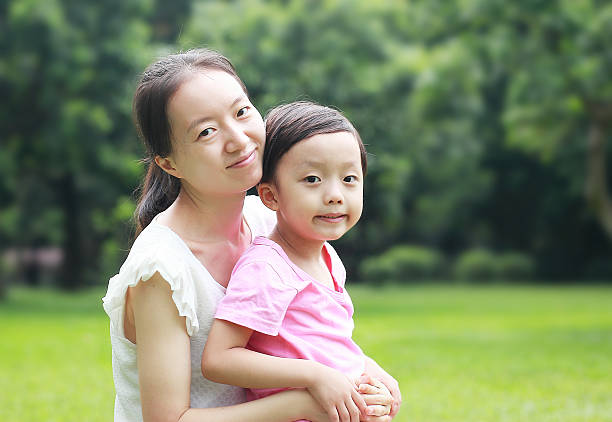 istock Happy Asian mother and son 537905074
