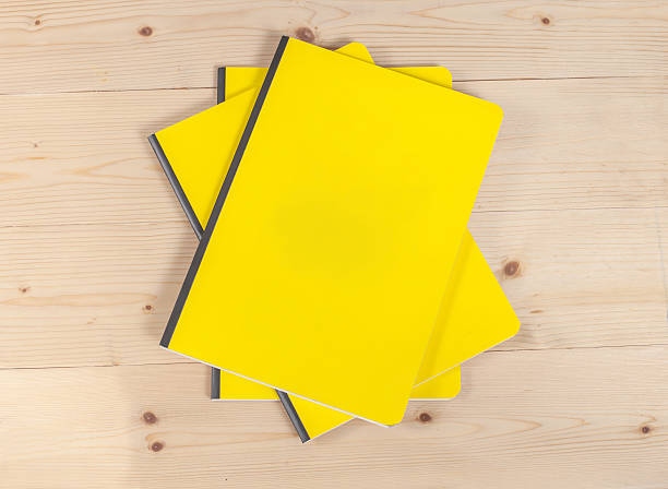 istock blank cover book on wood 537907690