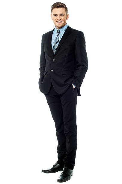 istock Confident young smiling businessman 537908008