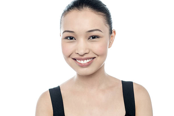 istock Simplicity has its own way, pretty woman. 537908608