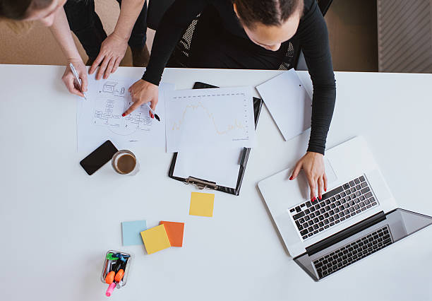 istock Business team working on a new plan with laptop 537922687