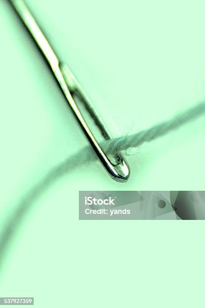 Needle With Thread Stock Photo - Download Image Now - 2015, Business, Business Finance and Industry