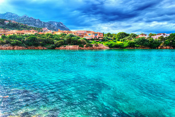 istock Porto Cervo shore on a cloudy day in hdr 537952905