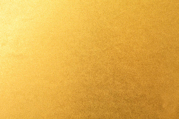 ゴールドの紙 - 金　背景 ストックフォトと画像
