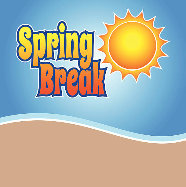ilustrações de stock, clip art, desenhos animados e ícones de férias de primavera - spring break