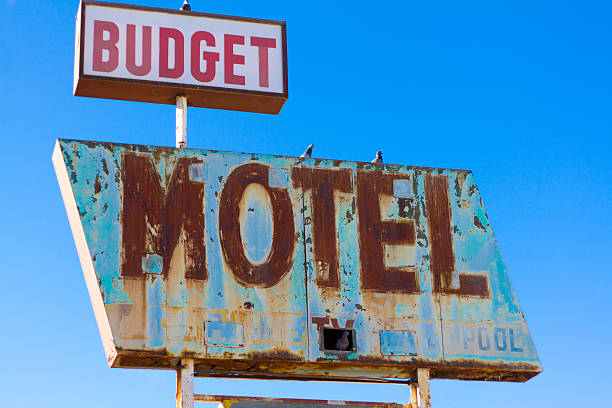 istock Vintage Motel Sign, Route 66 537971773