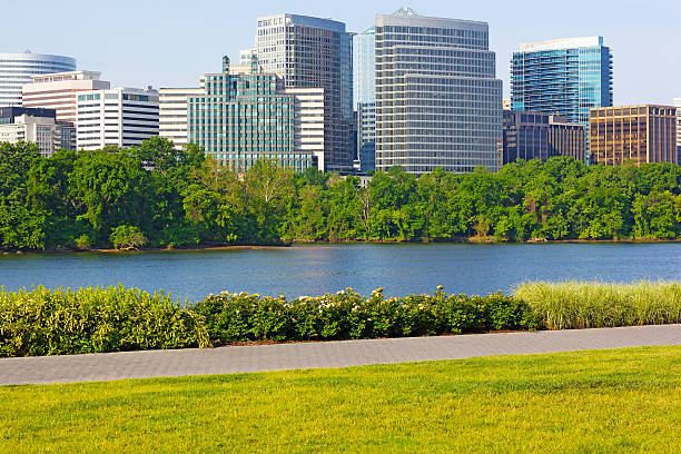 istock Skyscrapers on the Potomac River waterfront. 537971937