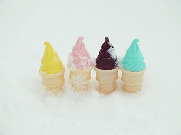 Ice Cream on snow