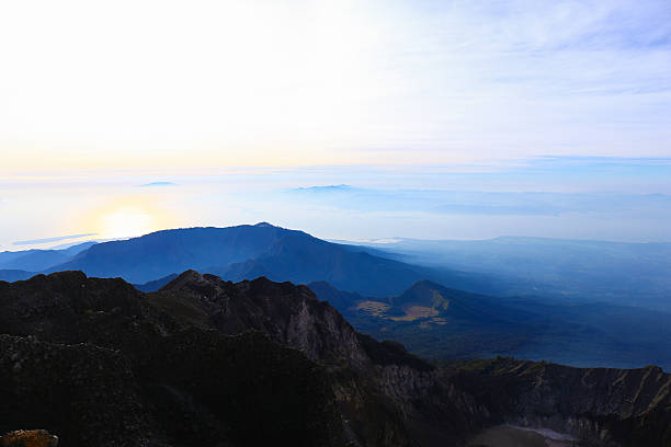istock Around The Peak of Mount  Rinjani 537974909