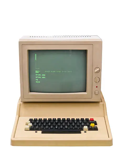 Photo of Vintage old computer