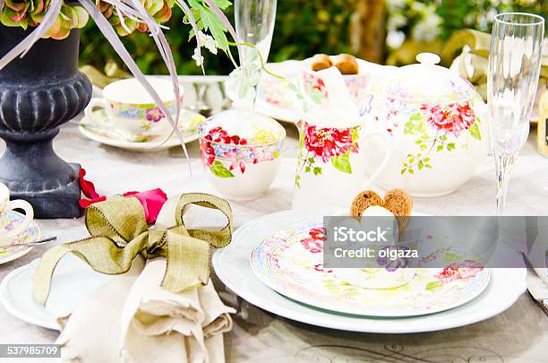 Tea Time Stock Photo - Download Image Now - 2015, Anniversary, Arrangement