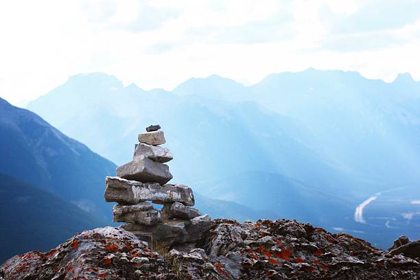 istock Stone man good morning sunshine 537986615