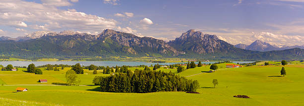 istock panorama landscape in Bavaria 538011403