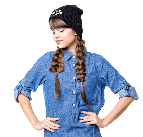 istock Charming teenager girl 538013055