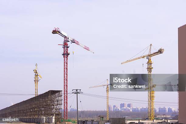 Construction Site Stock Photo - Download Image Now - 2015, Apartment, Architecture