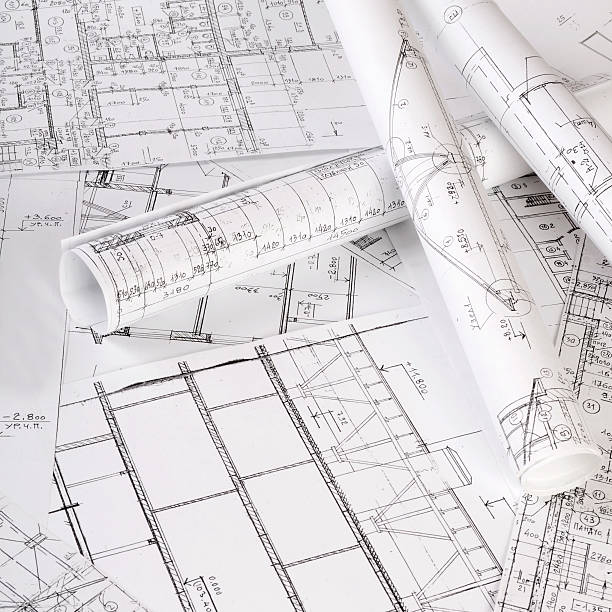 istock The projects of houses a background 538029176