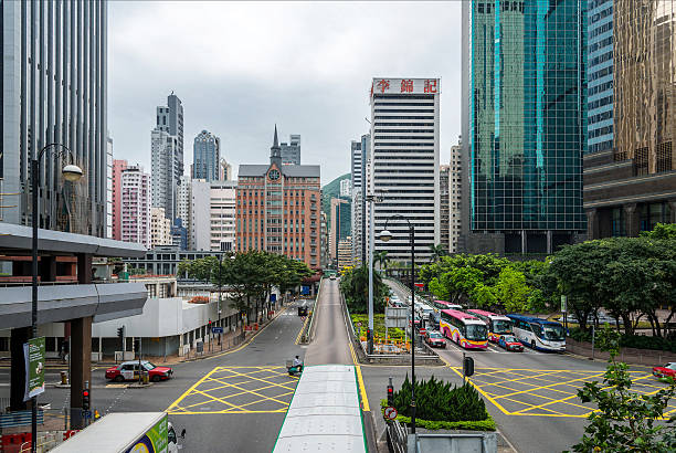 istock cityscape with skyscrapers, Hong Kong 538034126