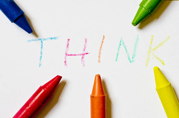 istock The word THINK written on paper. 538036459
