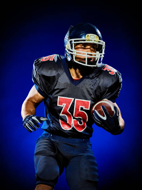 istock american football player man isolated 538041268