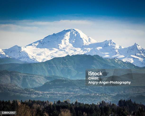 Photo libre de droit de Mont Baker banque d'images et plus d'images libres de droit de Bellingham - Bellingham, État de Washington, 2015
