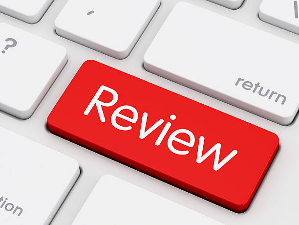 istock Review written on keyboard key 538042980